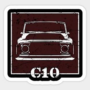 Chevy C 10 Classic Truck Pickup Sticker